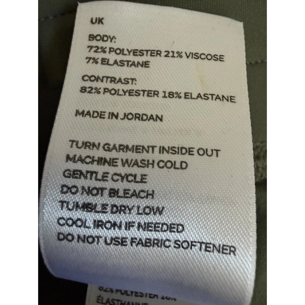 FIGS Yola High Rise Scrub Pants L Moss Healthcare Worker Apparel Medical Dental - Picture 11 of 16